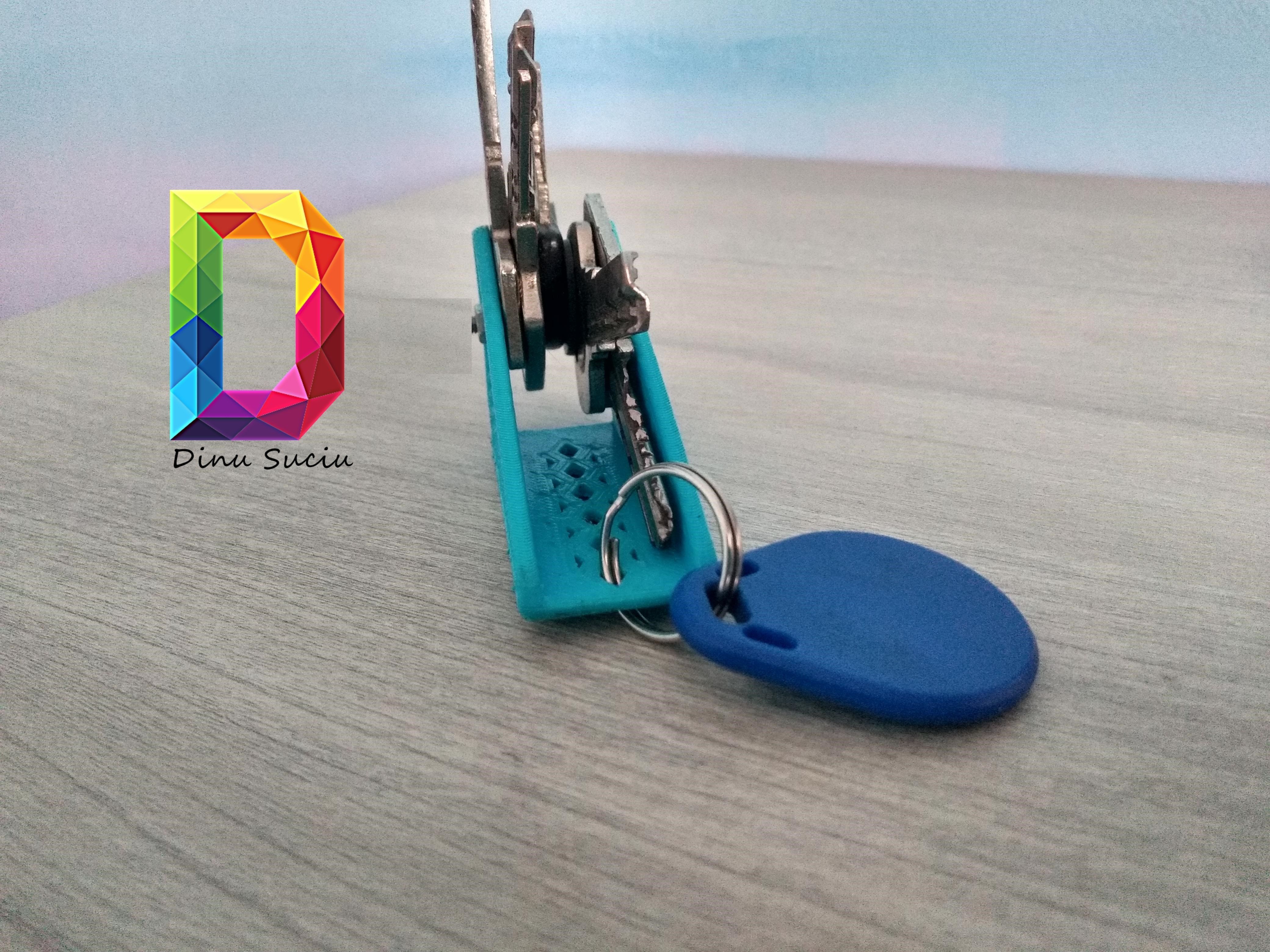 key holder 3D print model_1