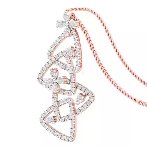 Women pendant earrings 3dm stl render detail 3D print model