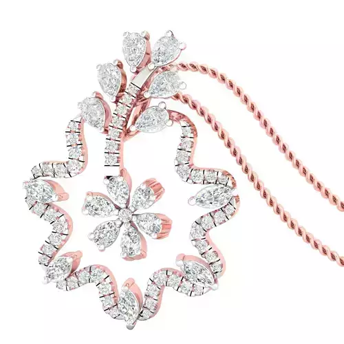 Women pendant earrings 3dm stl render detail 3D print model