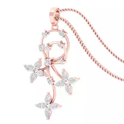 Women pendant earrings  3dm stl render detail 3D print model 3D print model