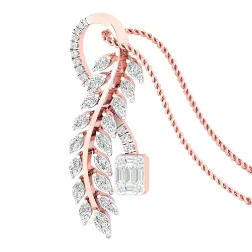 Women pendant earrings 3dm stl render detail 3D print model