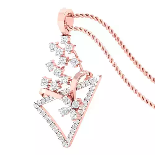 Women pendant earrings 3dm stl render detail 3D print model