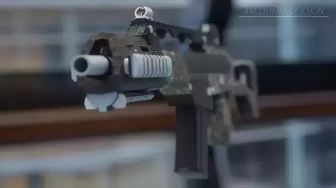 Assault Deutsche Military Rifle G36C GAME-READY