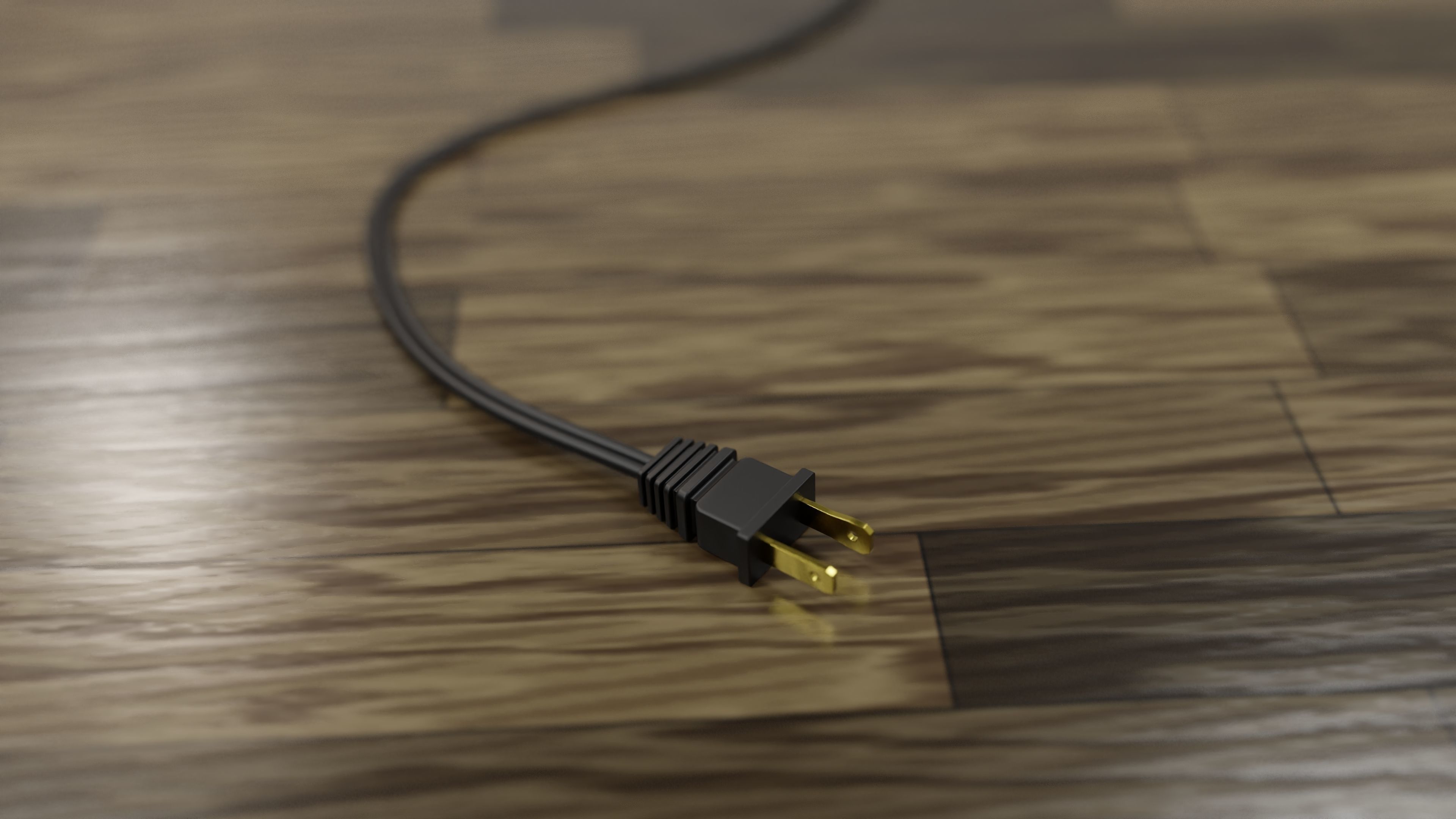 modern table lamp 3D model_9