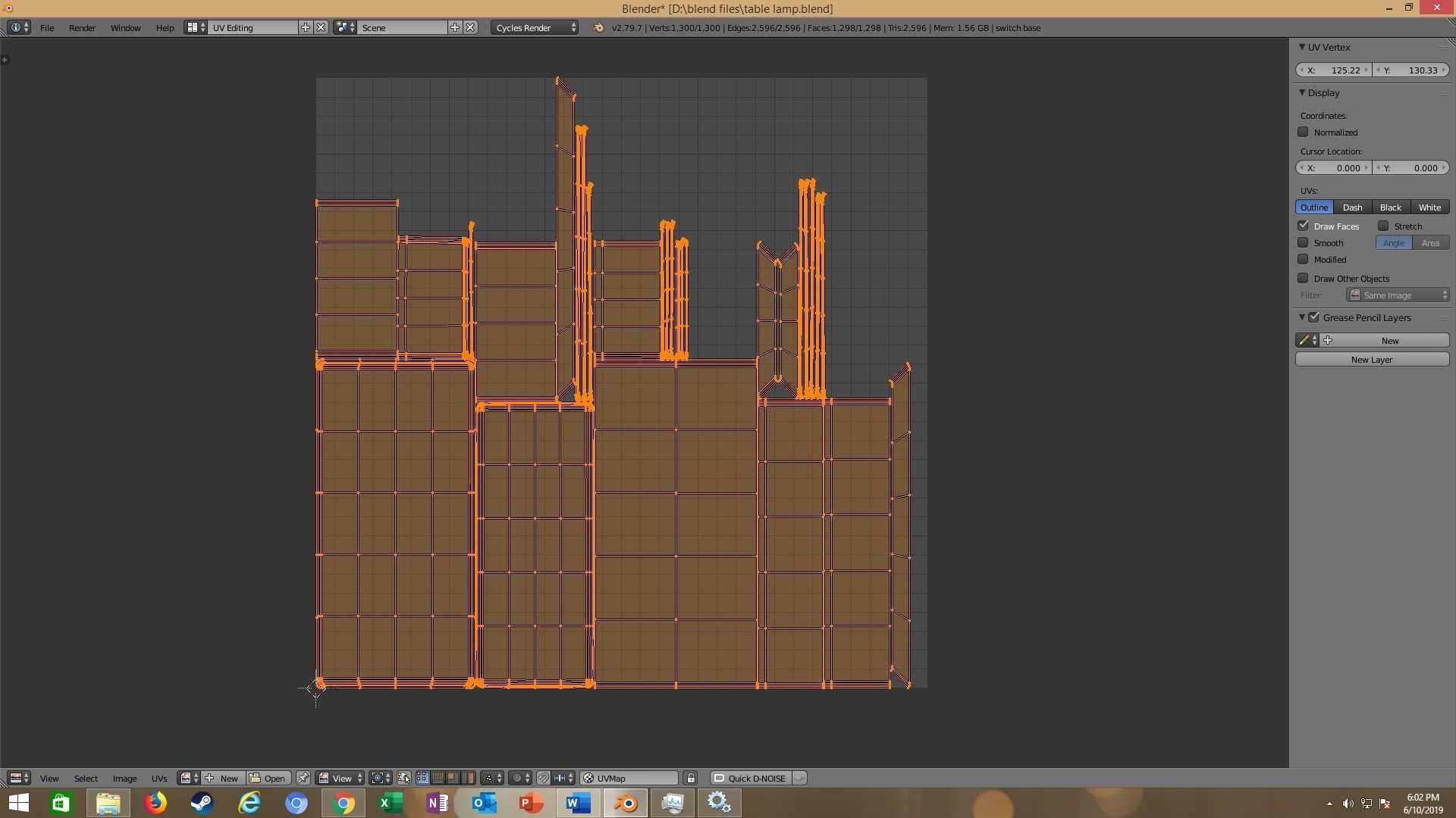 modern table lamp 3D model_27