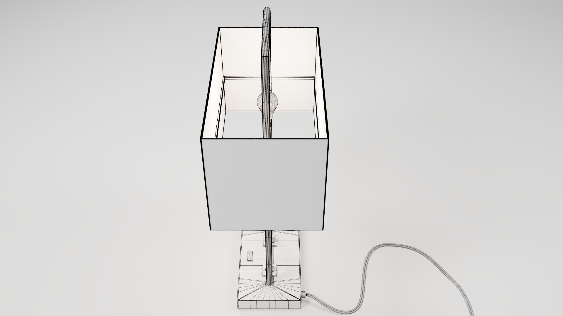 modern table lamp 3D model_23