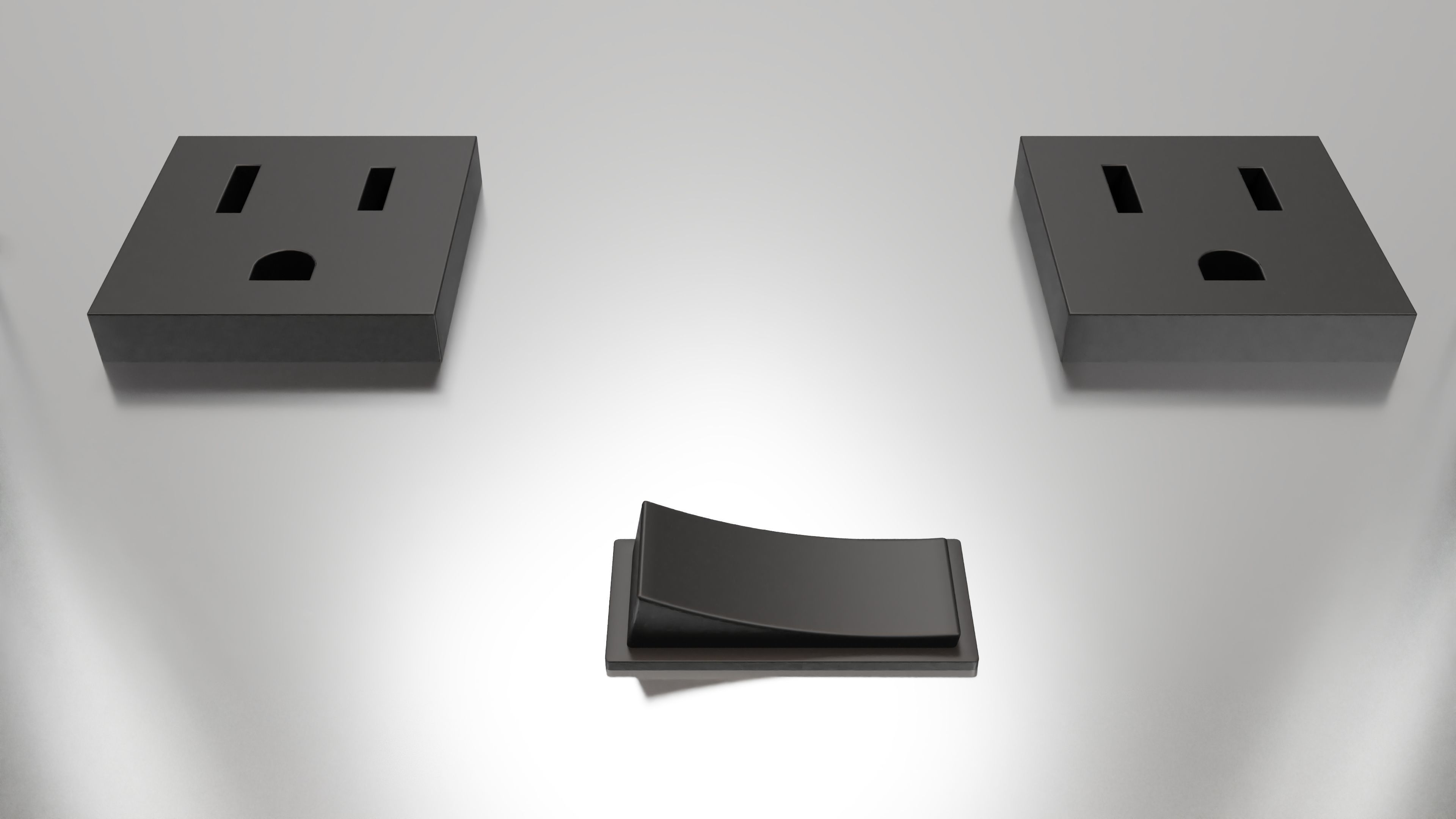 modern table lamp 3D model_11