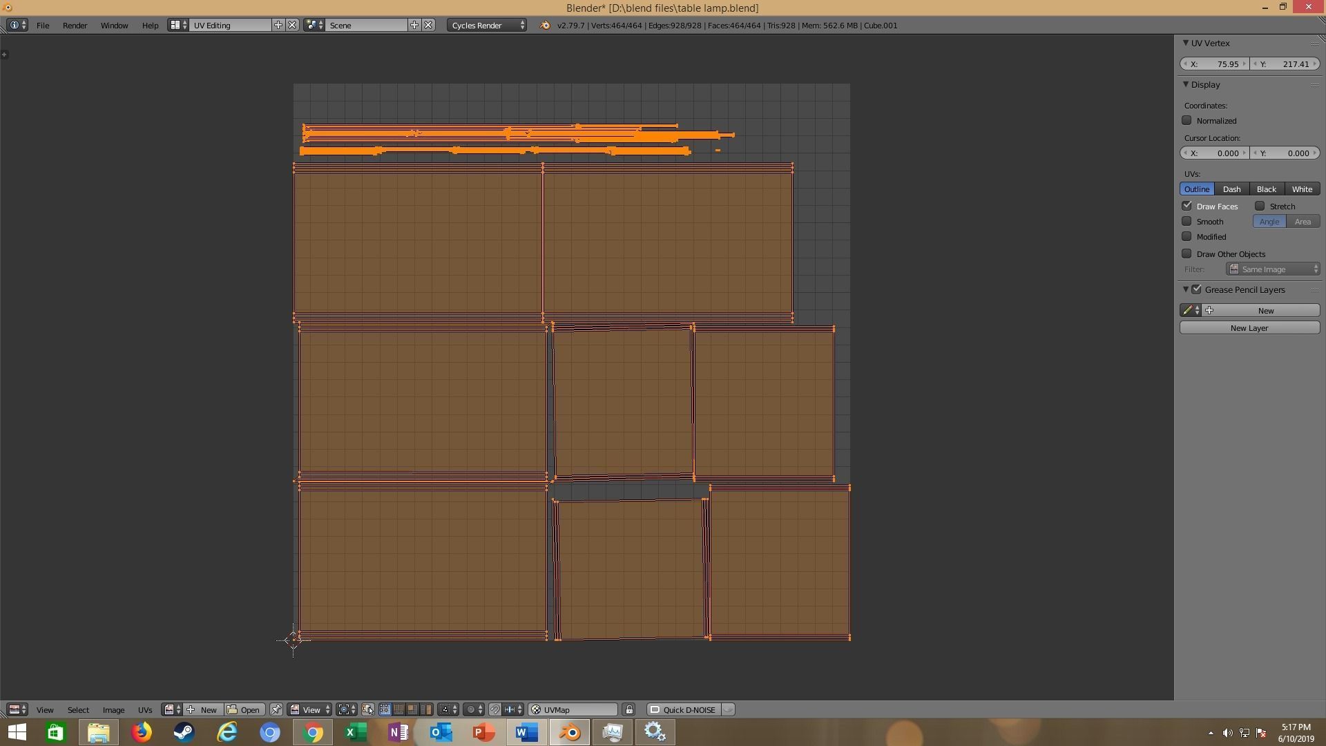 modern table lamp 3D model_28