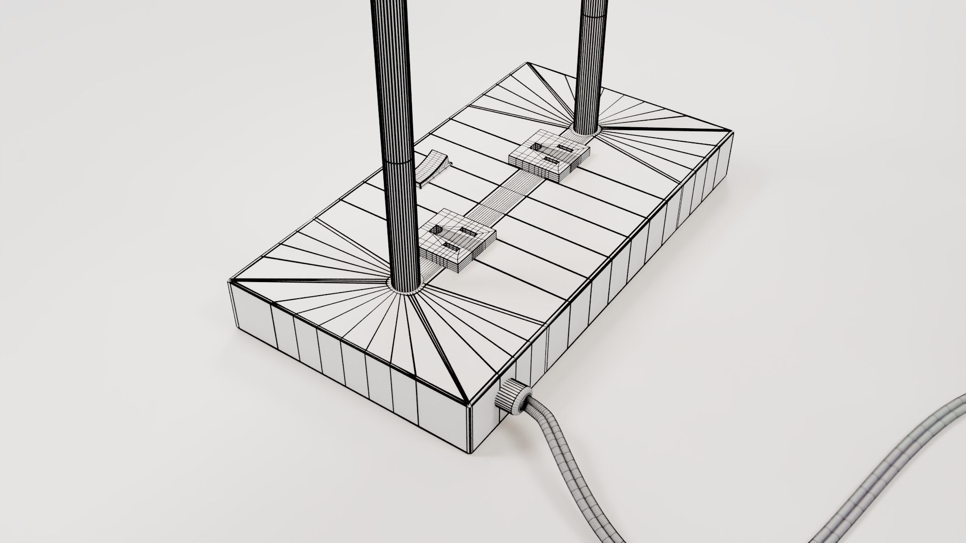 modern table lamp 3D model_18