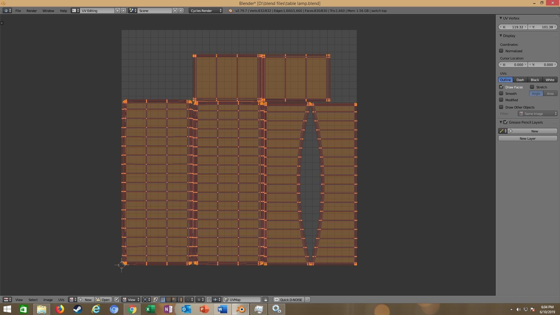 modern table lamp 3D model_29
