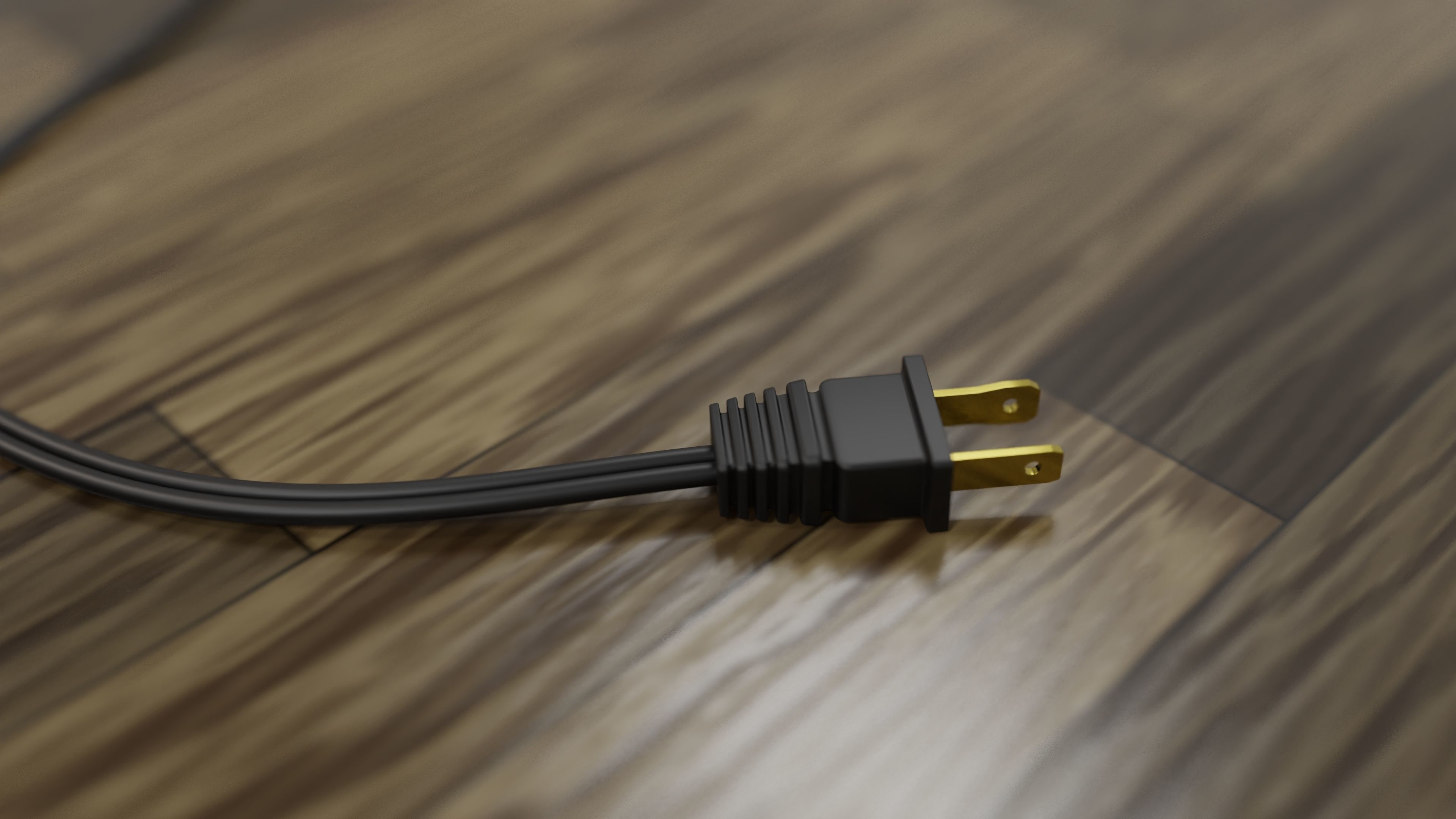 modern table lamp 3D model_10