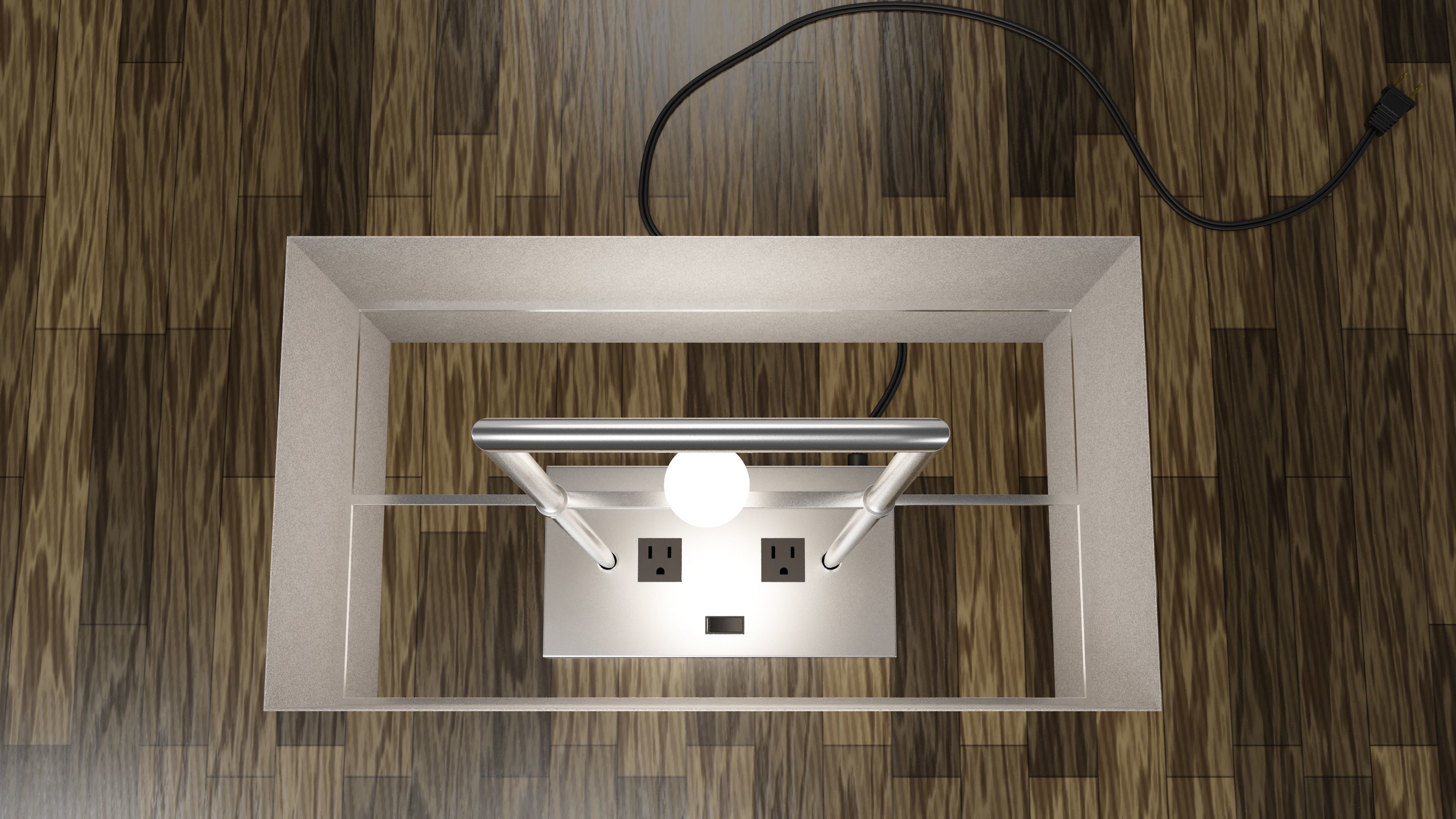 modern table lamp 3D model_6