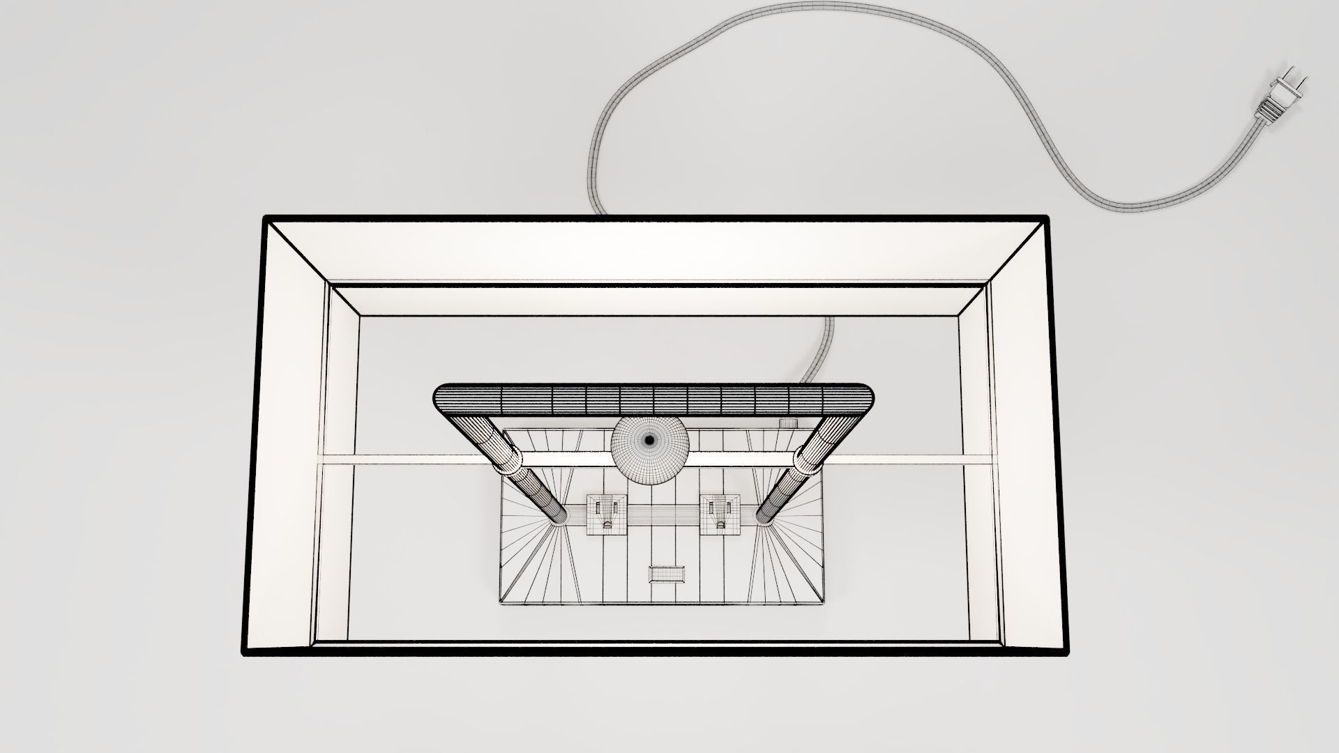 modern table lamp 3D model_19