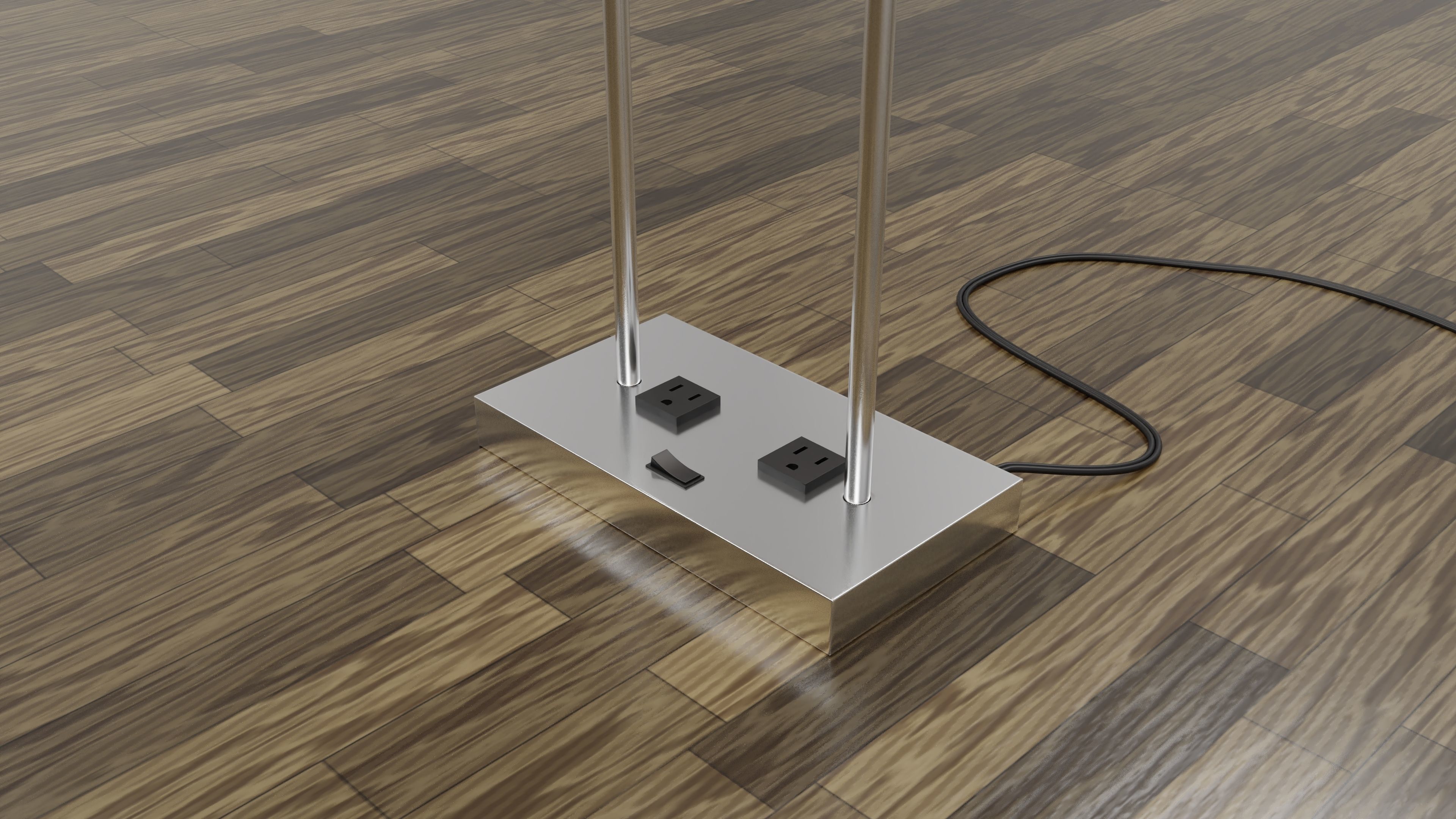 modern table lamp 3D model_7