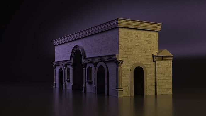roman arch  3D model