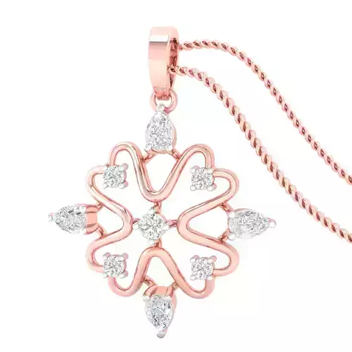 Women pendant earrings 3dm stl render detail 3D print model