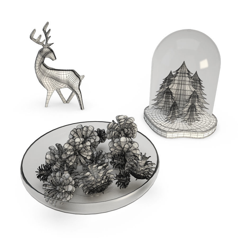 Christmas Decoration 3D model_5