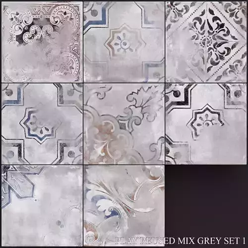 ABK Play Reused Mix Grey Set 1