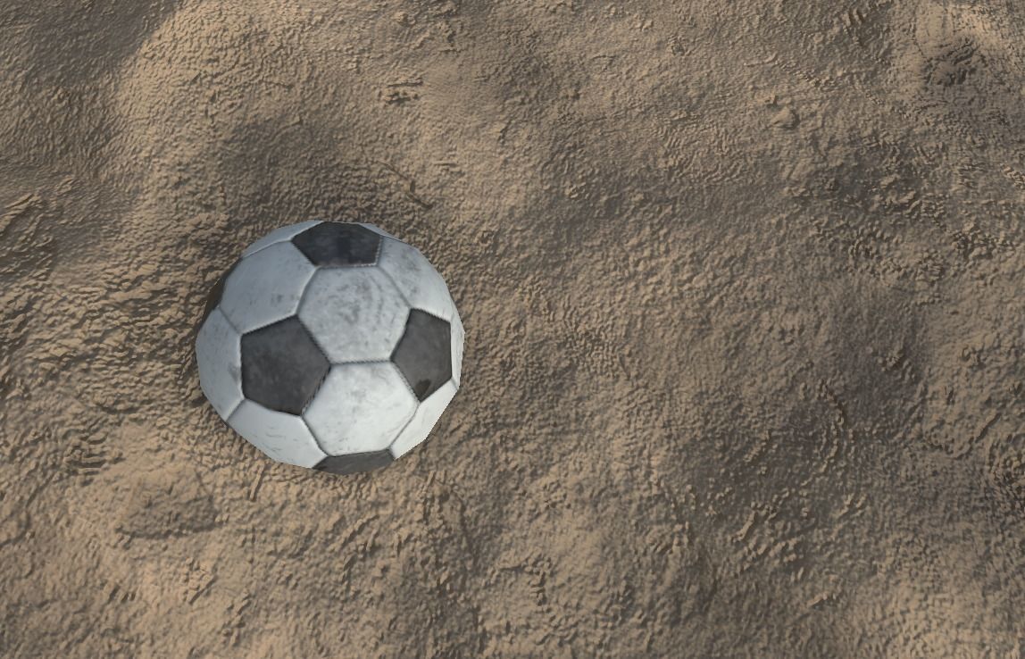 Playground Plastic Sand Pit Low-poly 3D model_5