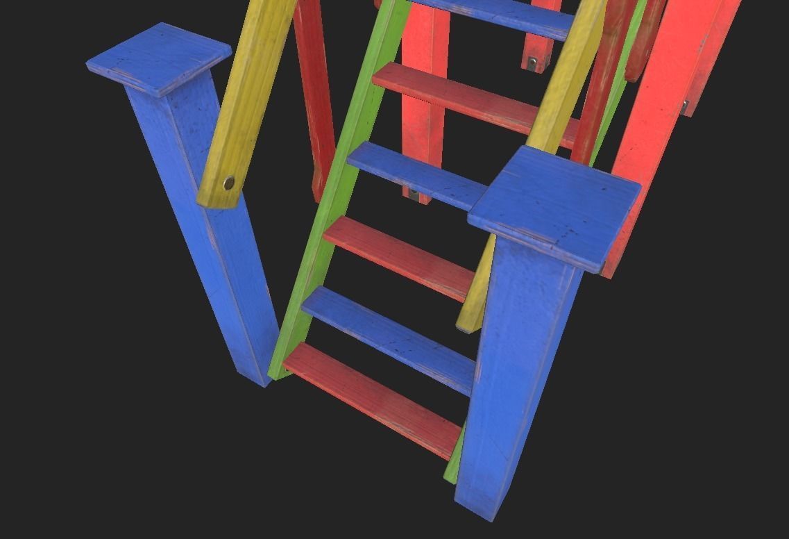 Playground Zoom Low-poly 3D model_9