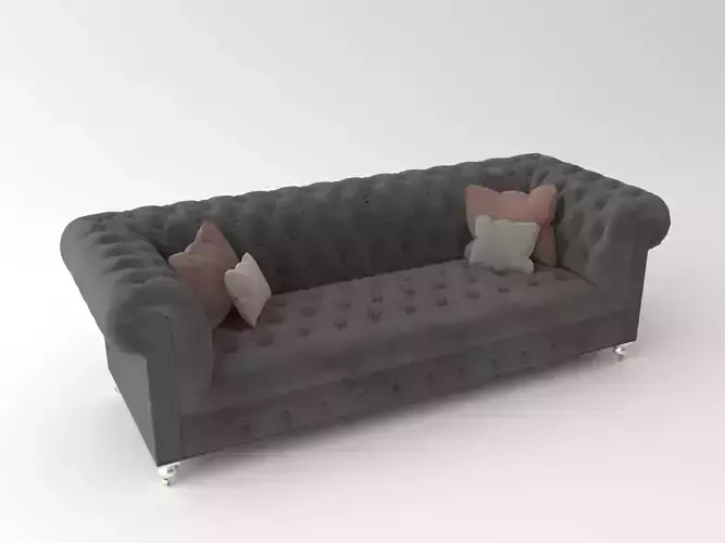 High Quality Sofa 3D model