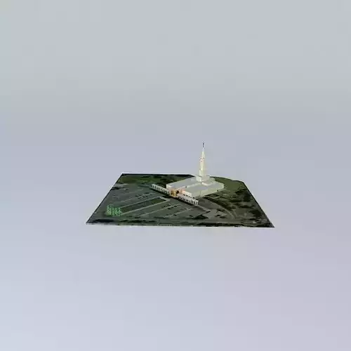 LDS. Temple Toronto, Ontario. Templo Mormon. 44 th.operating ... Free 3D model