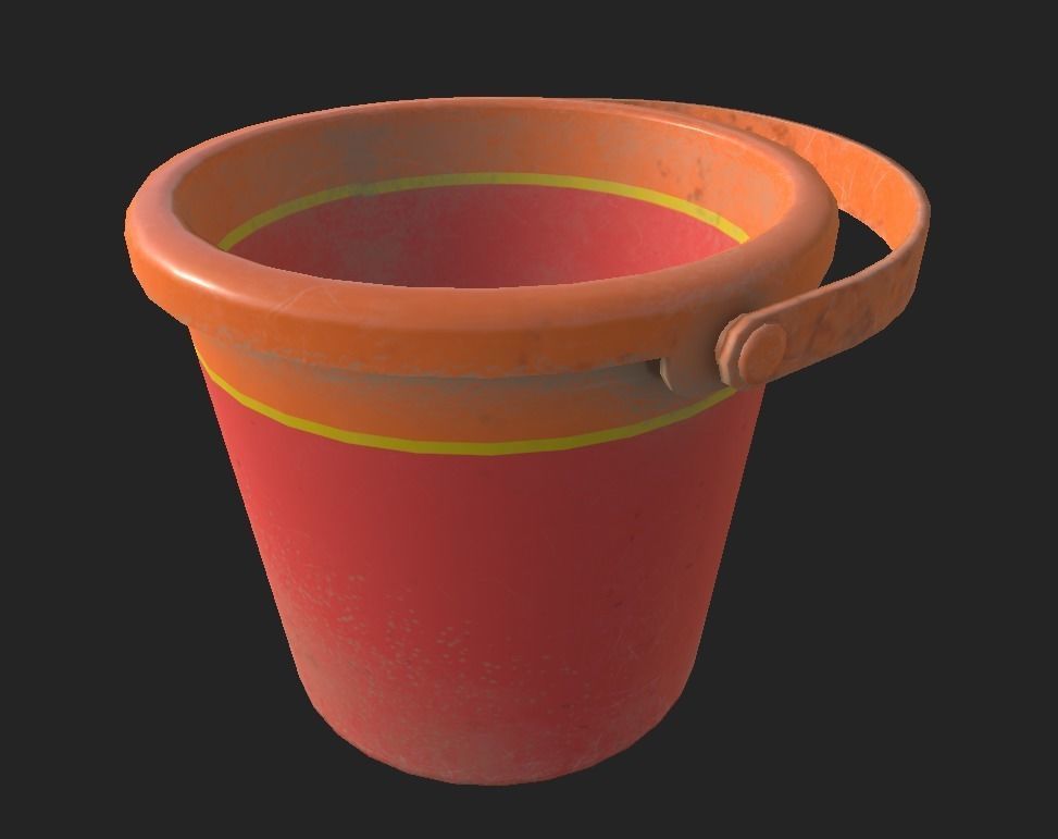 Playground Toys Low-poly 3D model_8