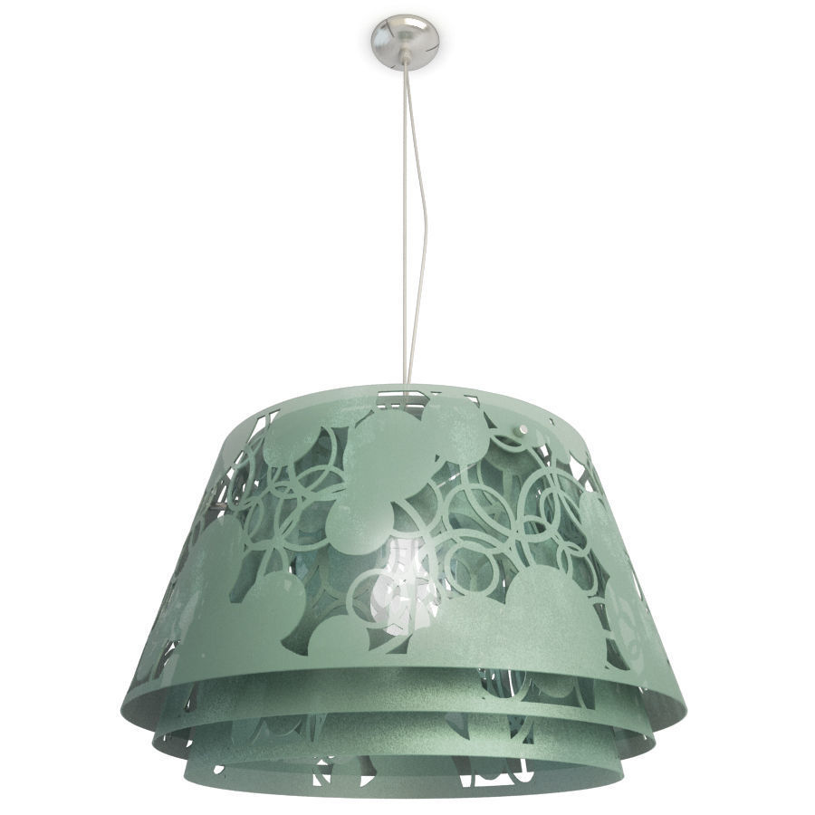Collage Pendant Lamp Poulsen 3D model_1