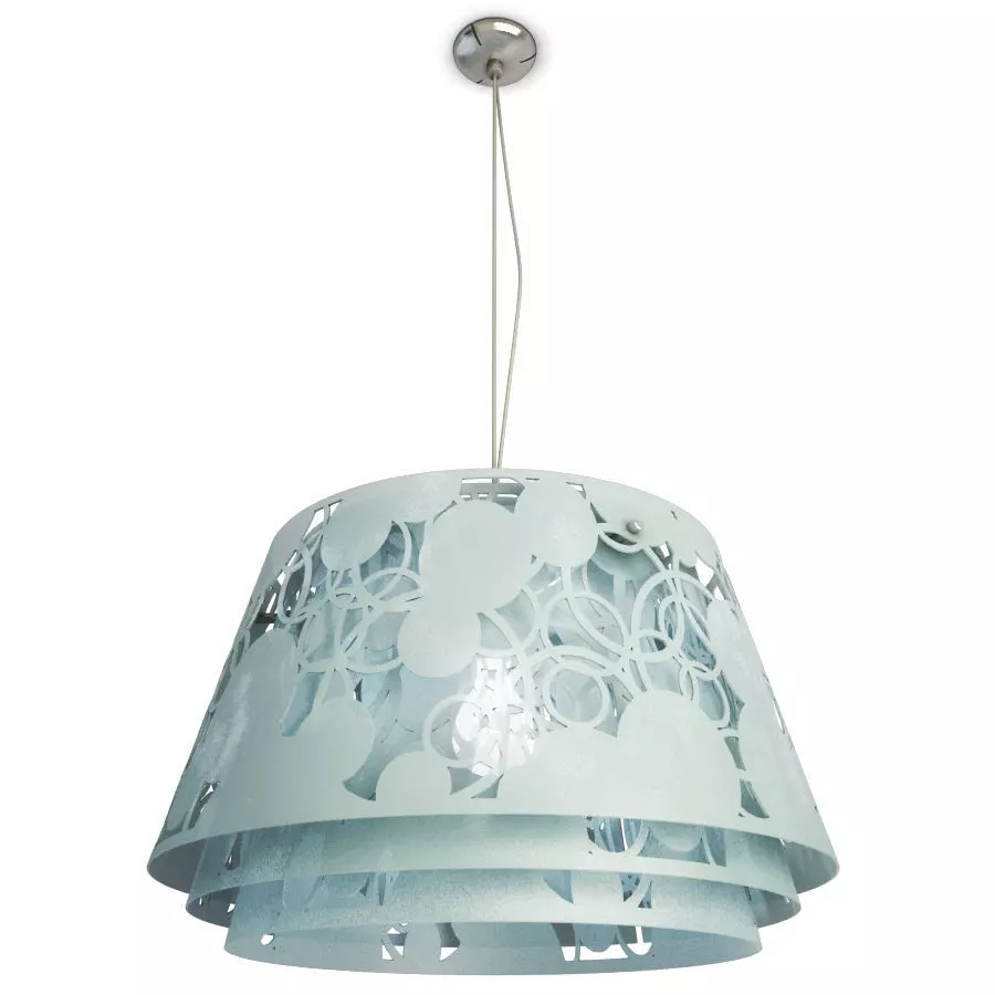 Collage Pendant Lamp Poulsen 3D model_0