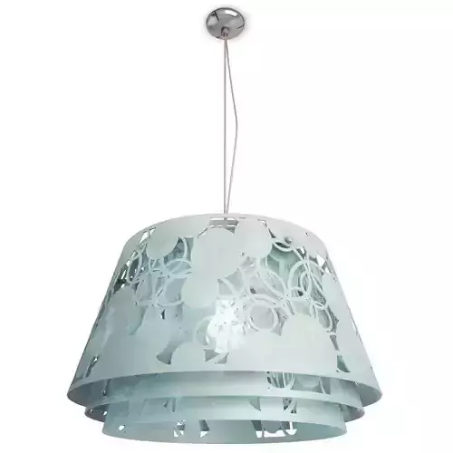Collage Pendant Lamp Poulsen 3D model