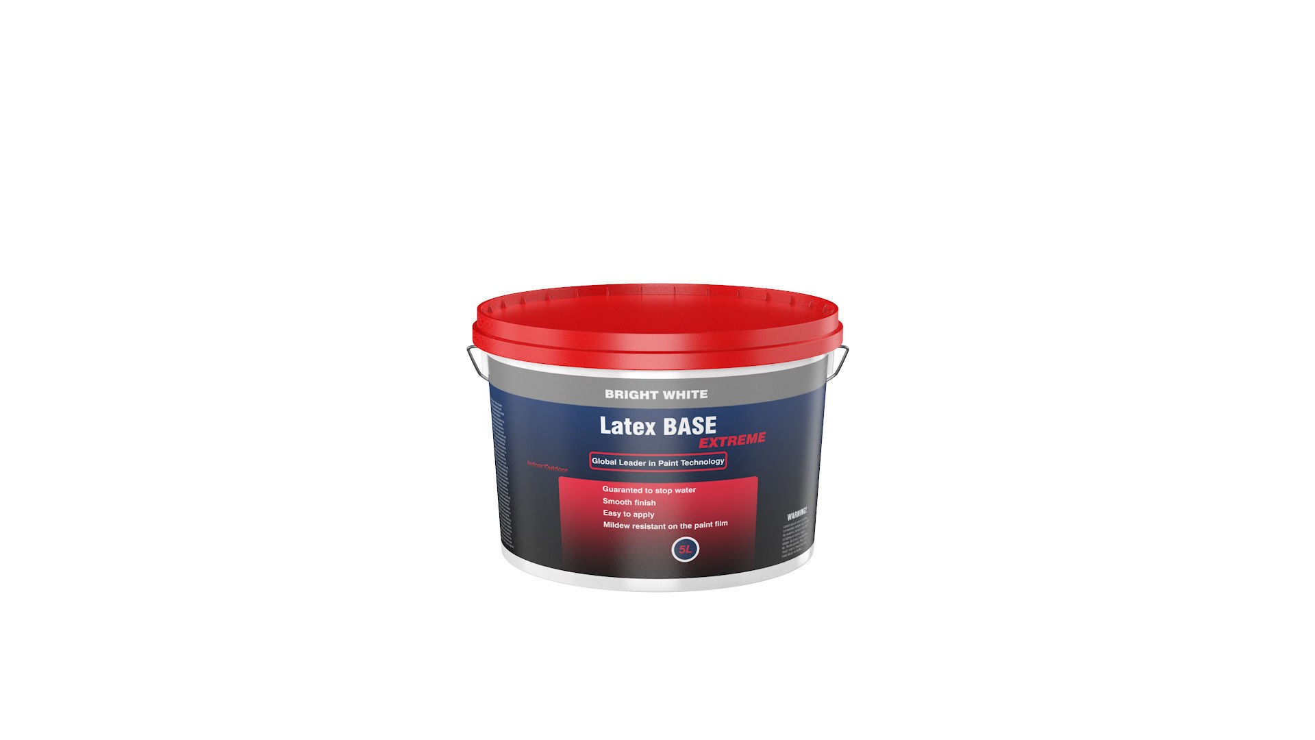 Collection of 17 industrial buckets tubes and cans 3D model_5