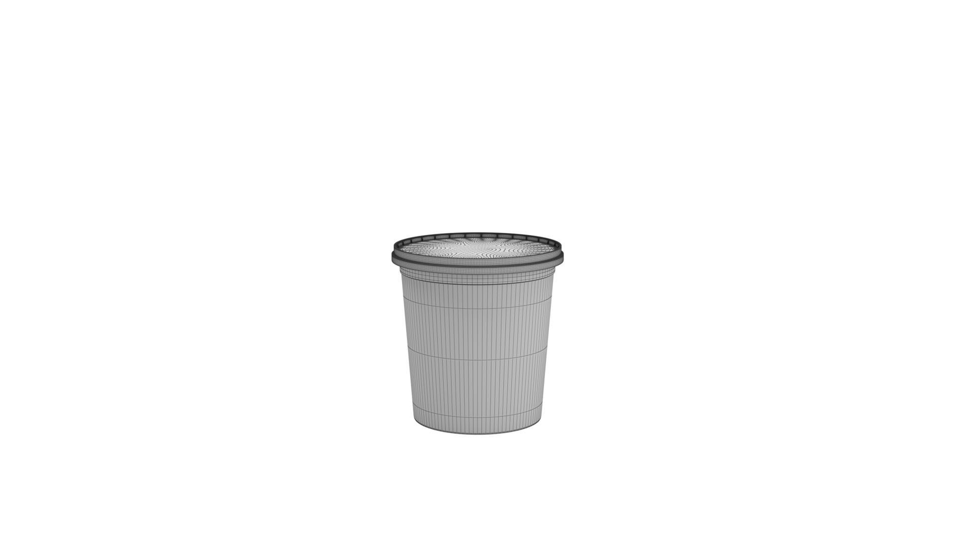 Collection of 17 industrial buckets tubes and cans 3D model_14