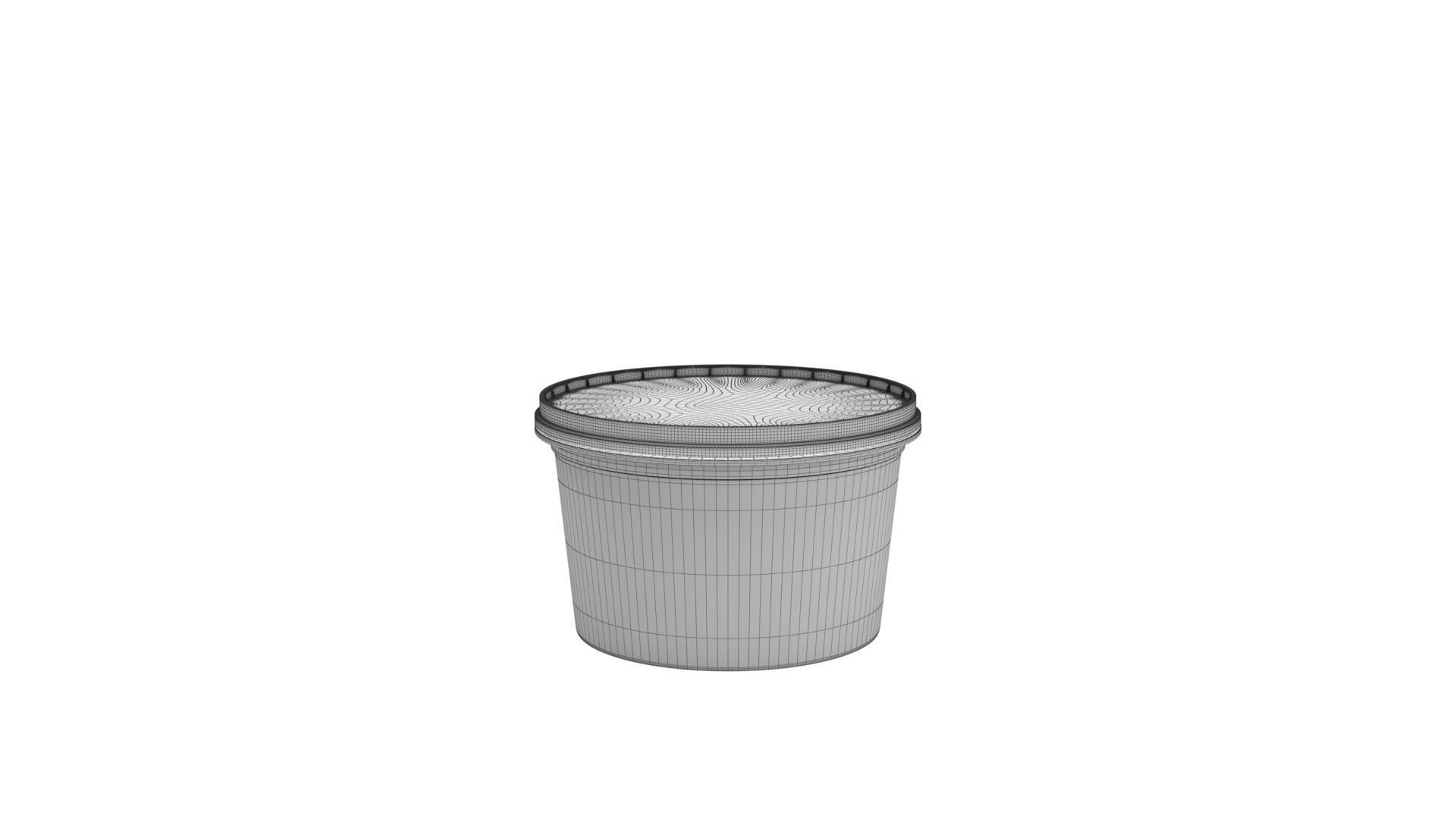Collection of 17 industrial buckets tubes and cans 3D model_10