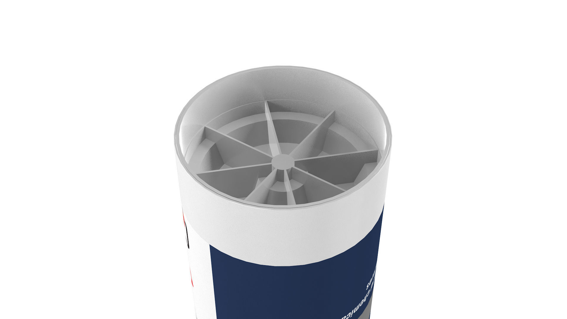 Collection of 17 industrial buckets tubes and cans 3D model_54