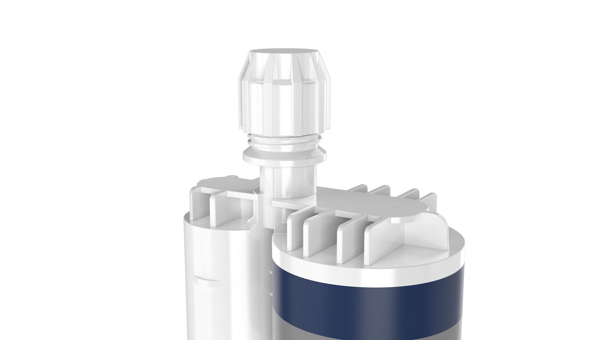 Collection of 17 industrial buckets tubes and cans 3D model_46