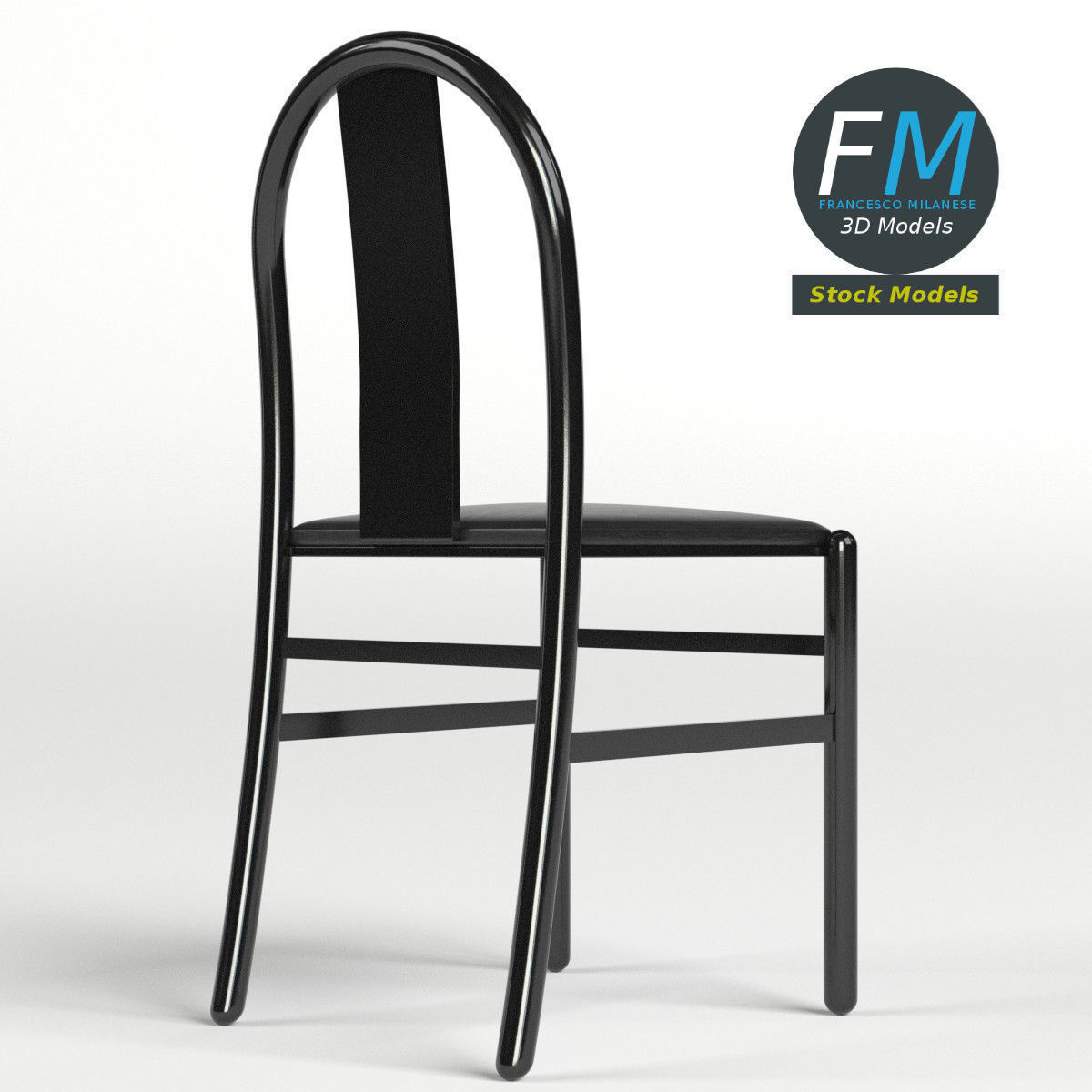 Chair 2 3D model_4