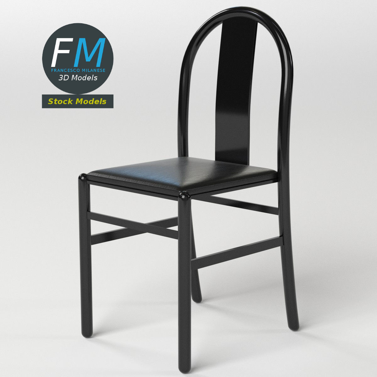 Chair 2 3D model_5