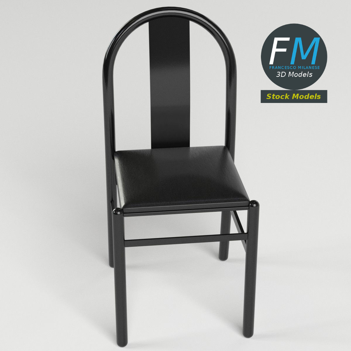 Chair 2 3D model_2