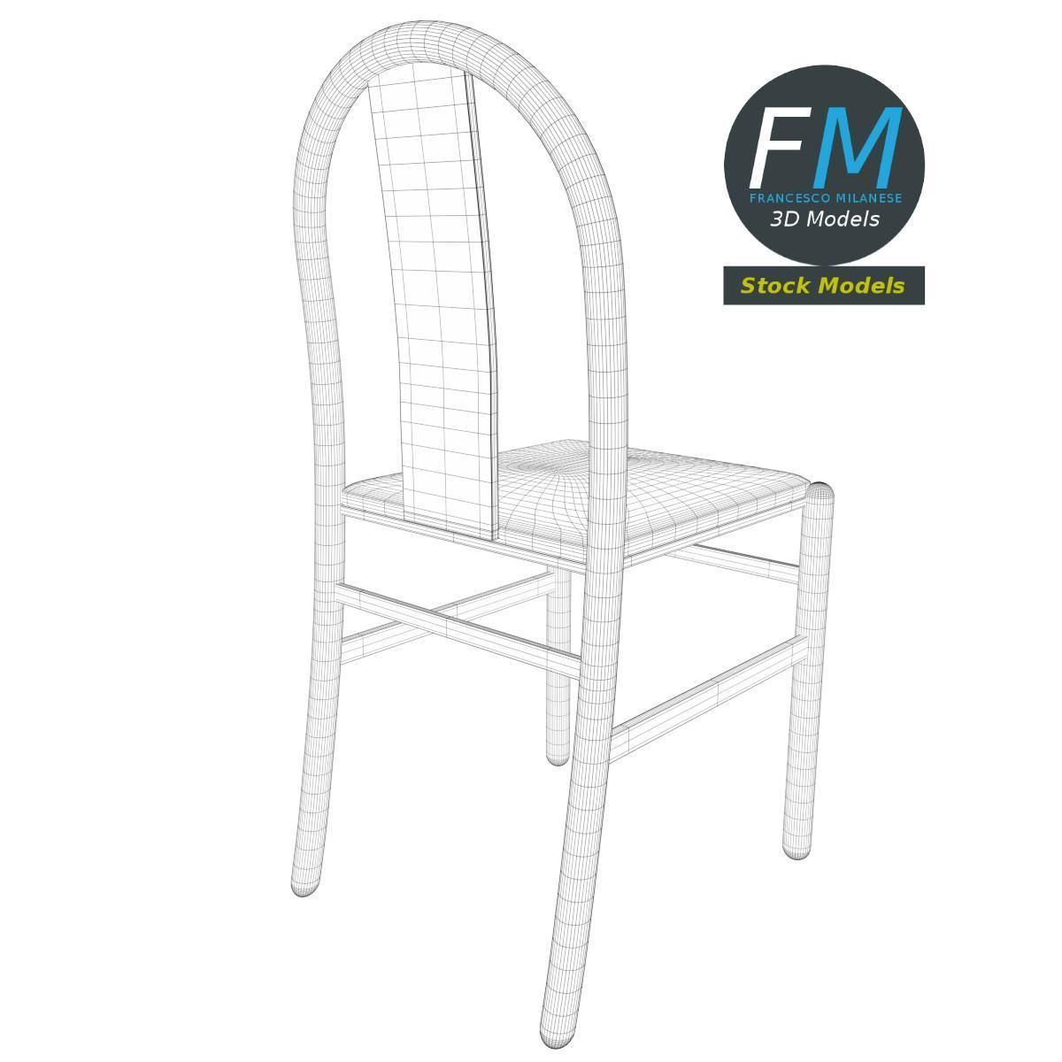 Chair 2 3D model_8