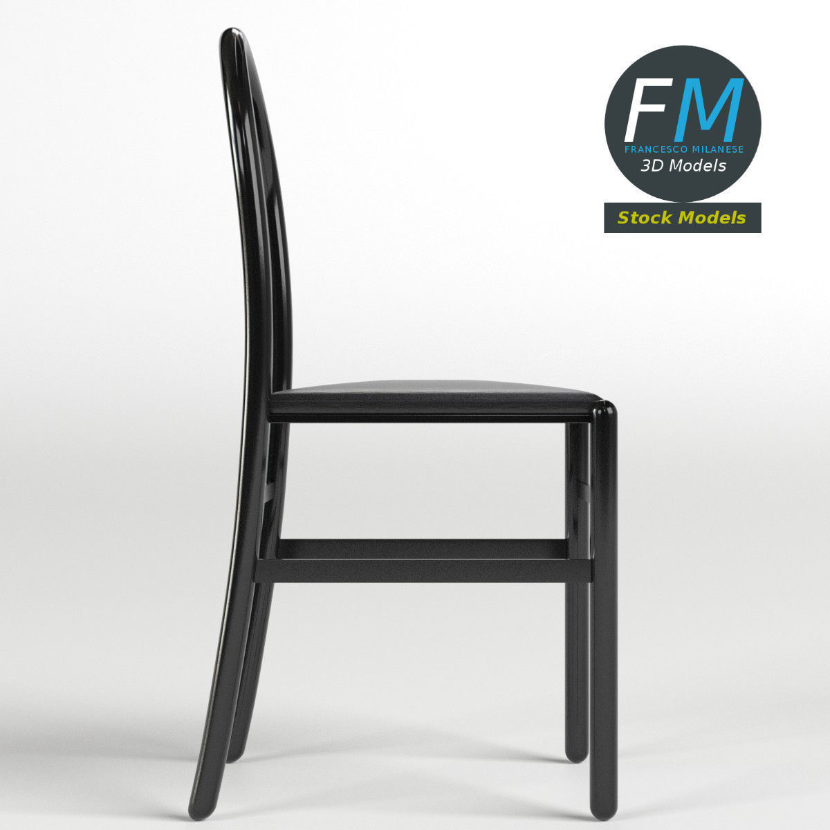 Chair 2 3D model_3