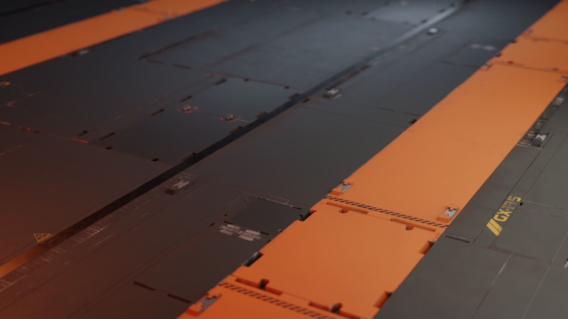 Sci fi Trim sheet textures 3 Variations Texture_4