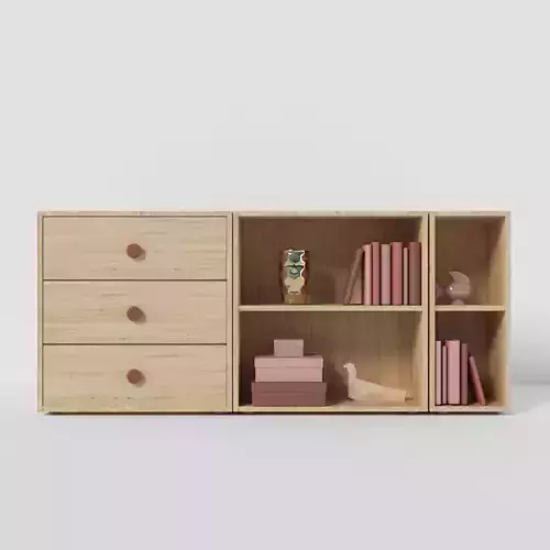 Flexa Popsicle Chest Cherry