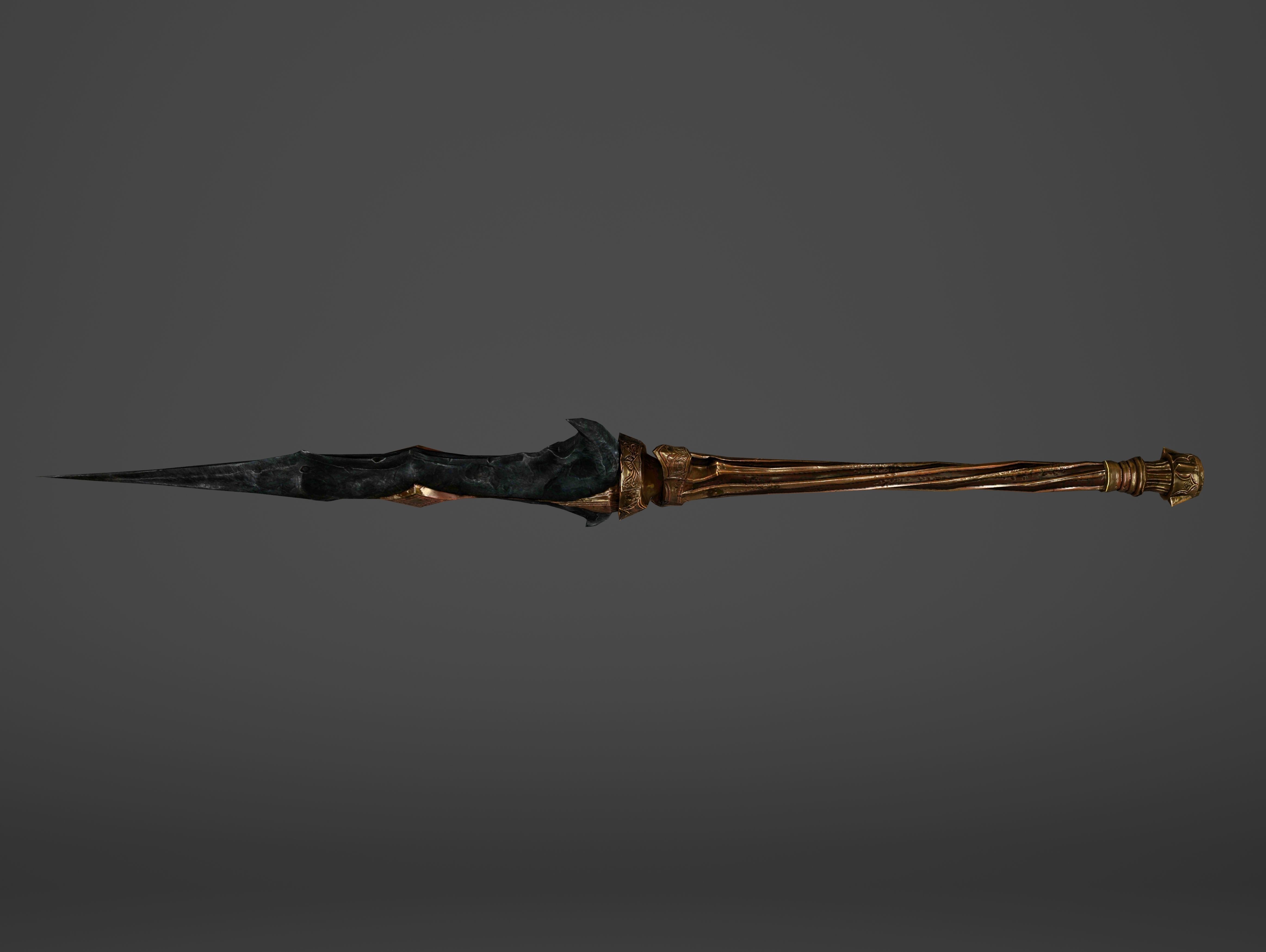 Spear - Line Breaker Low-poly 3D model_8