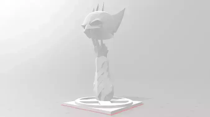 X-Men Wolverine Claws Going Through Helmet Statue 3D print model