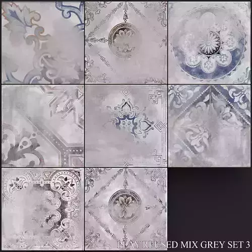 ABK Play Reused Mix Grey Set 3