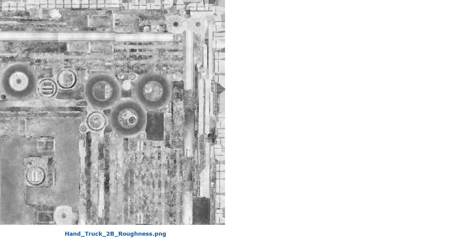 Hand Truck 2B Low-poly 3D model_14