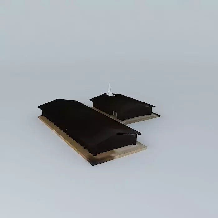 LDS.Centro Reunion, Mormon Chapel Los Reyes La Paz, State of ... Free 3D model