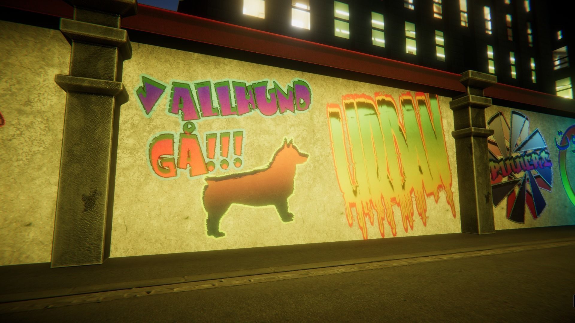 Graffiti Unity pack Low-poly 3D model_5