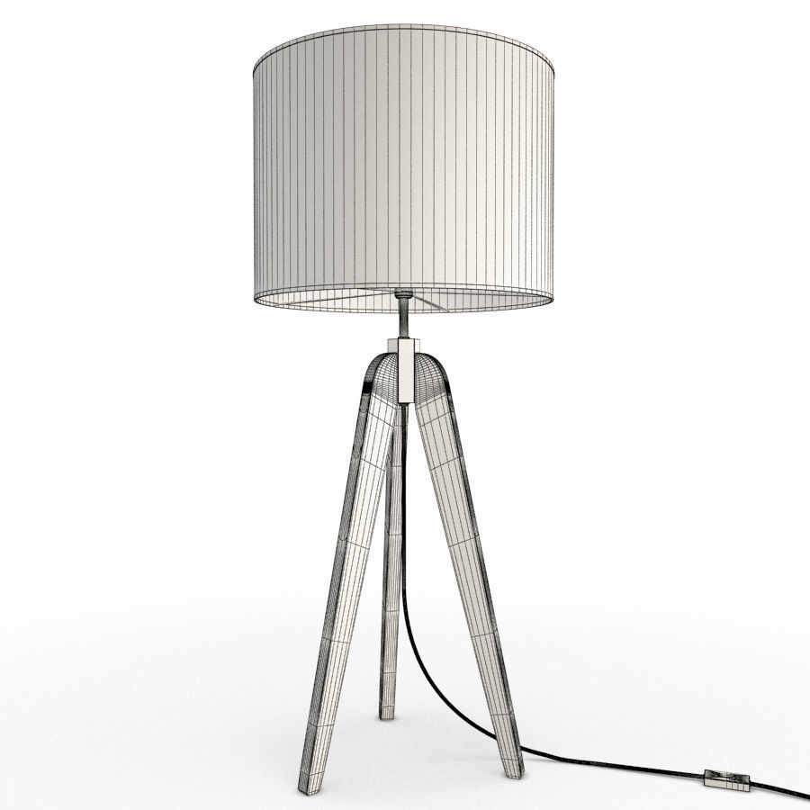 Wooden Decorative Objects 3D model_7