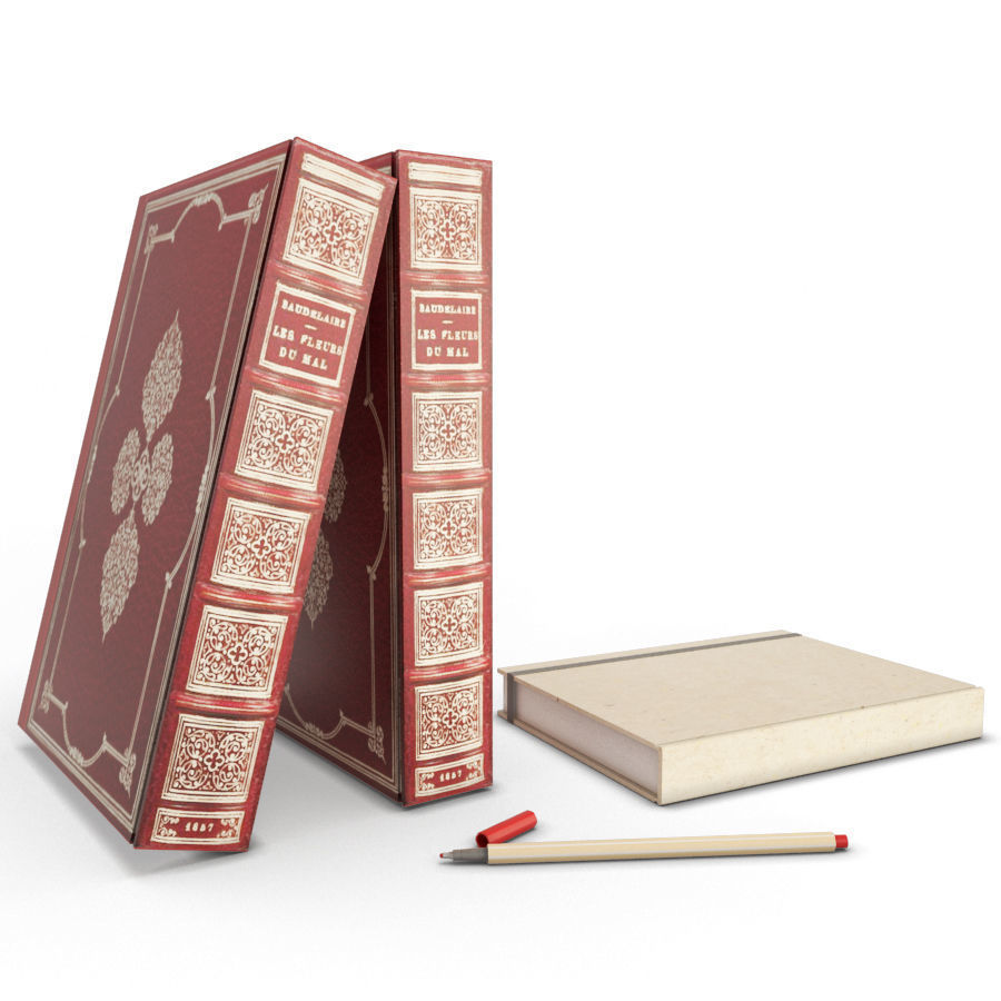 Wooden Decorative Objects 3D model_2